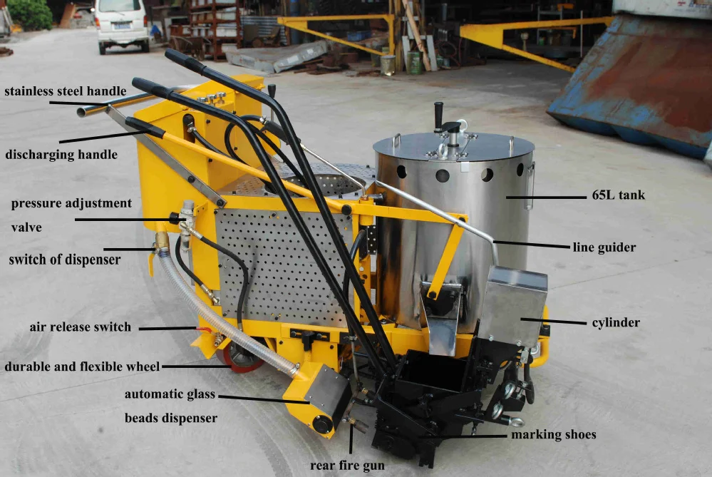 Thermoplastic Convex Road Marking Machine Buy Thermoplastic Convex