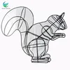 Custom Metal wire Artificial topiary trees for gardening-Squirrel