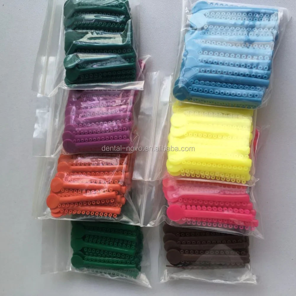 Orthodontic Ligature Tie Orthodontic Elastic Same Color Chart As