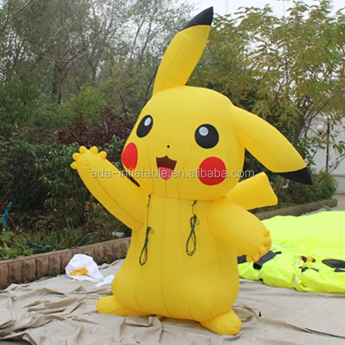 Details about   Customize Giant Catoon Characters Inflatable Pikachu with Blower 3M  SS 