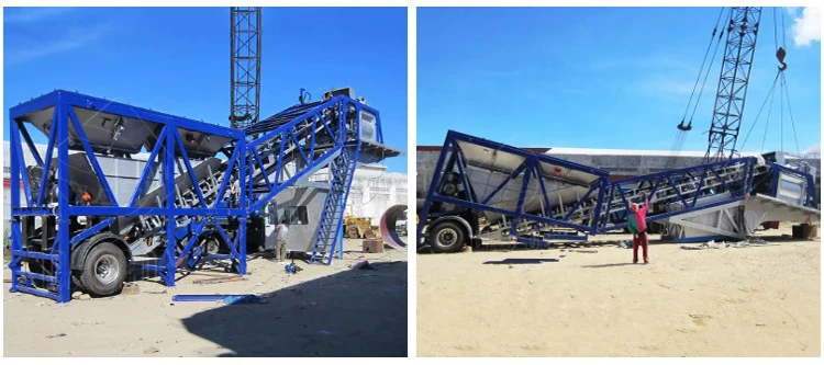 mobile concrete batching plant