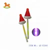 New year Christmas hat hard lollipop sweet candy with glowing stick made in China