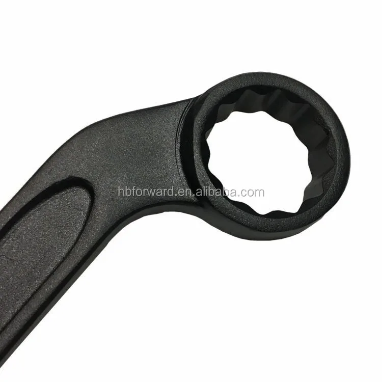 Single End Ring Bent Box Wrench/spanner 14 Mm 19mm 24mm Black Or Gray