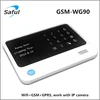 Pet friendly Sensor WIFI+GSM+GPRS GSM-WG90 Wi-Fi Alarm System Touch keypad