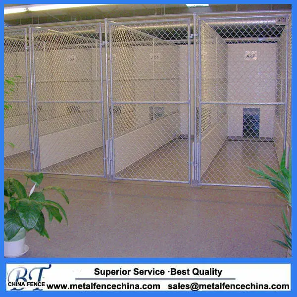 Large Custom Chain Link Metal Dog Kennel Outdoor Pet House Dog Runs Cage