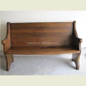 Ch B03 Wooden Church Pew Church Bench Wooden Church Chair
