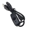 Improved Version Raspberry Pi Micro USB power supply charging cable with ON/OFF switch and LED pilot lamp