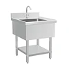 Custom commercial free standing stainless steel small kitchen sink for sale