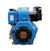 Italian 418cc blue recoil start spline shaft diesel engine 186FA
