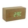 New products 2015 innovative product digital desktop wooden clock