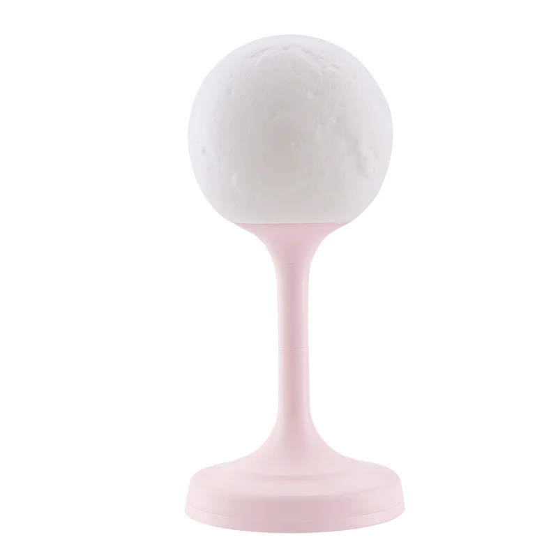 OEM and ODM manufacture white Pink 3D Acrylic Mood Night Light Lamp for Children Baby Room ladies