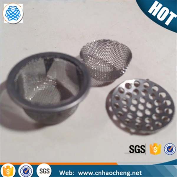 Stainless Steel Mesh Bowl/dome Shape Smoking Pipe Screens Tobacco Pipe