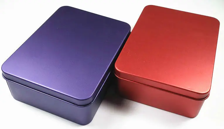 red tin box