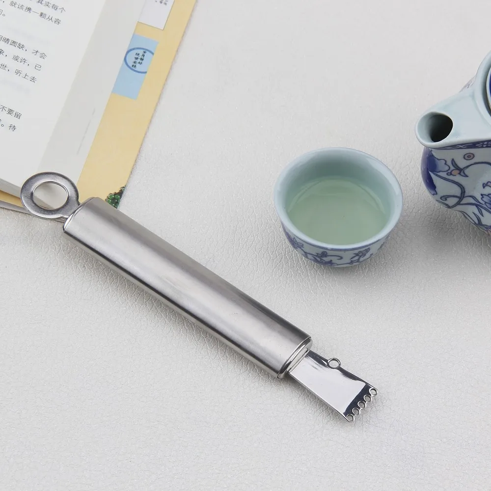 Hot Selling Kitchen Tools Stainless Steel Lemon Peeler Zester