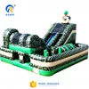 Strong solider army obstacle challenge course race with slide, inflatable obstacle challenge games for fun