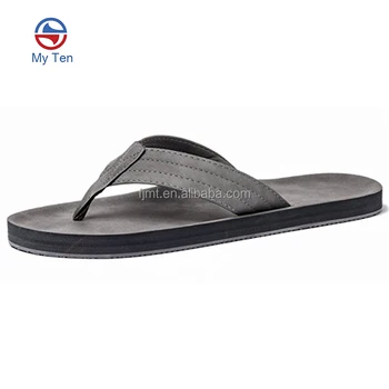 2018 New Design High Quality Comfortable Leather Men S Flip Flops