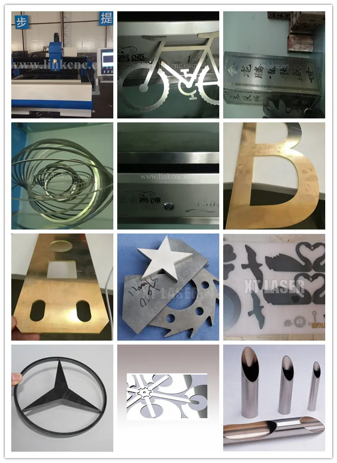 1530 500W cnc fiber optic laser cutting machine for metal