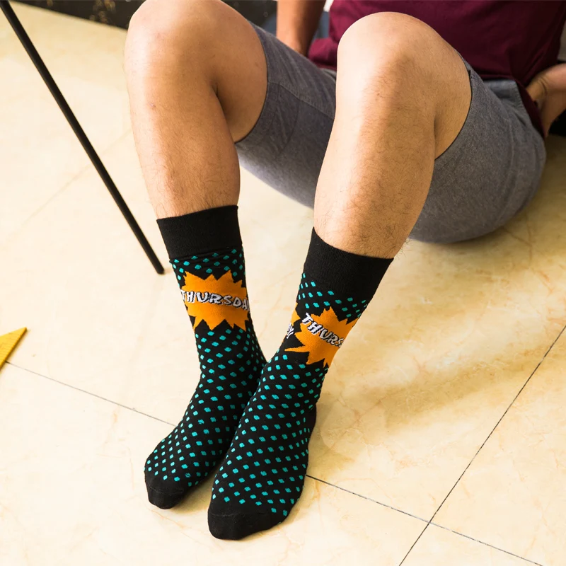 Cotton Days Of The Week Socks For Man Buy Week Socks,Days Of The Week