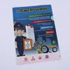 transparent promotional pvc strip document L folder