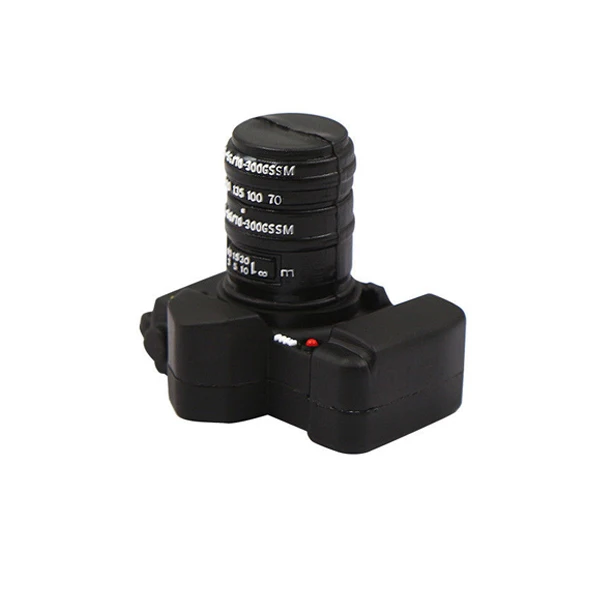 Creative PVC Cartoon Camera USB 2.0 Flash Drive Storage Photographers Gift - ANKUX.COM