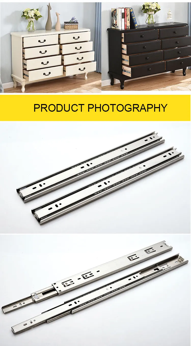 Rational Construction 45cm Linear Slide Rail Drawer,Vertical Sliding