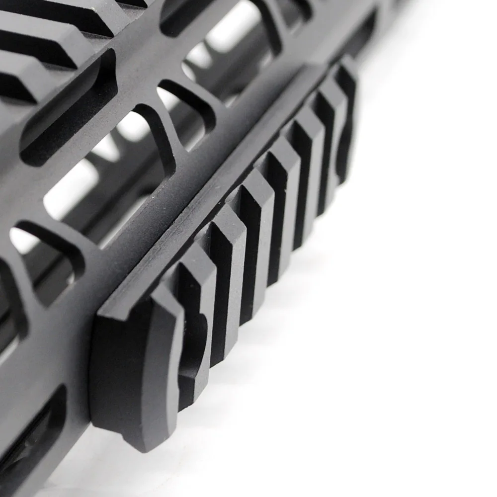 Black Color Aluminum 7 slots M-lok picatinny Rail Section fits AR15 AR-15M-LOK handguard