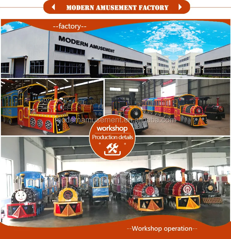 backyard amusement adult rides tourist trackless train for sale