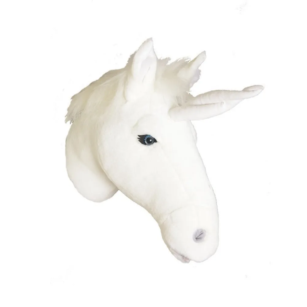 plush unicorn head