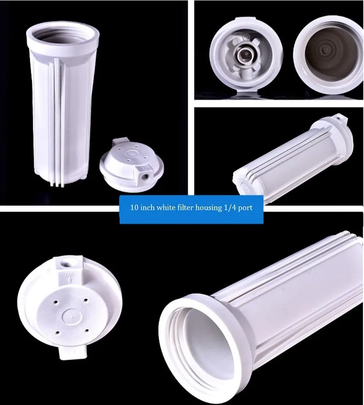 10 Inch 20 Inch Whole House Big Blue Plastic Clear Water Filter Housing