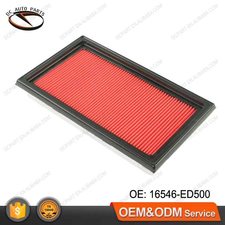 Auto Paper Air Filters 16546-ed500 16546 Ed500 16546-ed000 Ay120-ns045 ...