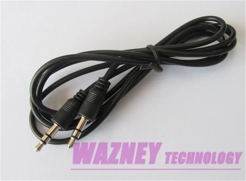 1m 3ft 3.5mm Aux Auxiliary Cord Male To Male Stereo Audio Cable Adapter