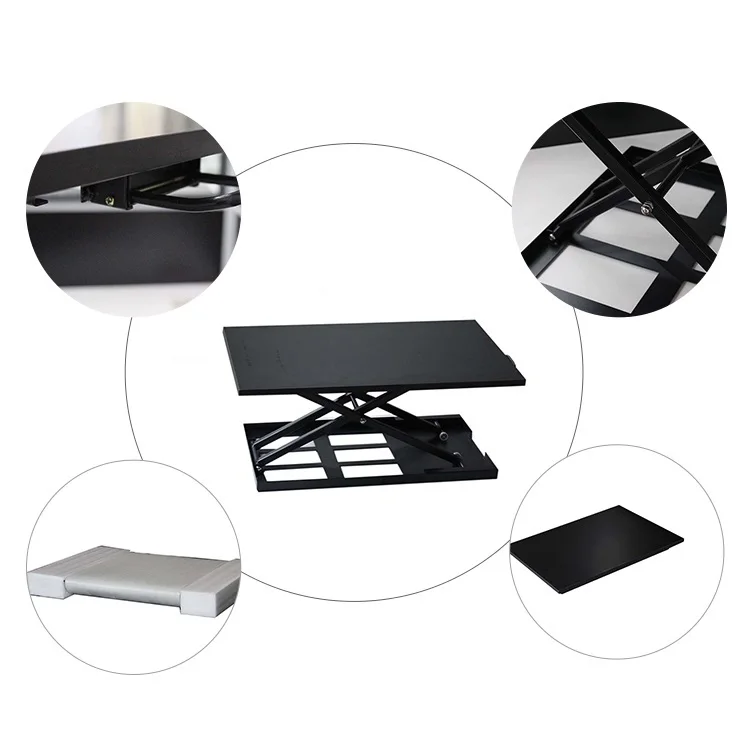 Gas Spring Sit To Stand Manual Raising Table Lift Desk Buy Gas Spring