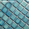 home decoration bathroom tile green kiln change ceramic mosaic