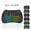 Colorful RGB Backlight Mini Touchpad Remote Control 2.4G Wireless Mini Keyboard for HTPC Android TV Raspberry Pi 3