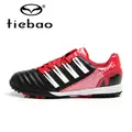 Tiebao Professional Outdoor TF Turf Soccer Shoes Men Training Shoes Elastic Bottom Football Boots botas de