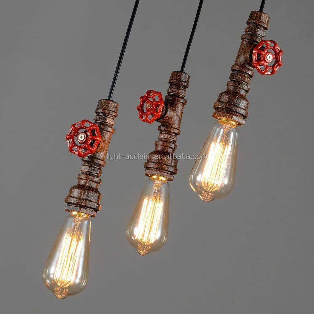Led industriale tubo dell'acqua illuminazione a sospensione ...