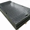 colored high performance anti-slip button structure hdpe polyethylene ground protection mats/excavators mats