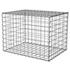 Rock Block Retaining Walls Zinc Aluminum Wire Gabion Baskets for Sale