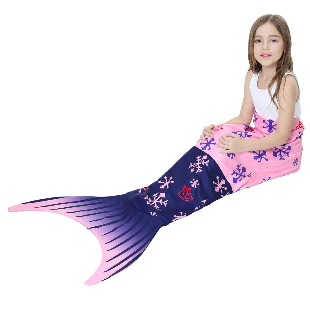 Amazon Hot Sale New Arrival Wholesale Kids Mermaid Tail Blanket