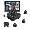 3pcs Indoor Camera HD Bus Camera Vision System with GPS 3G,WIFI, RFID Port, RS232, RJ45