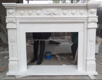 French Style Indoor Casting Technique Marble Stone Fireplace Buy