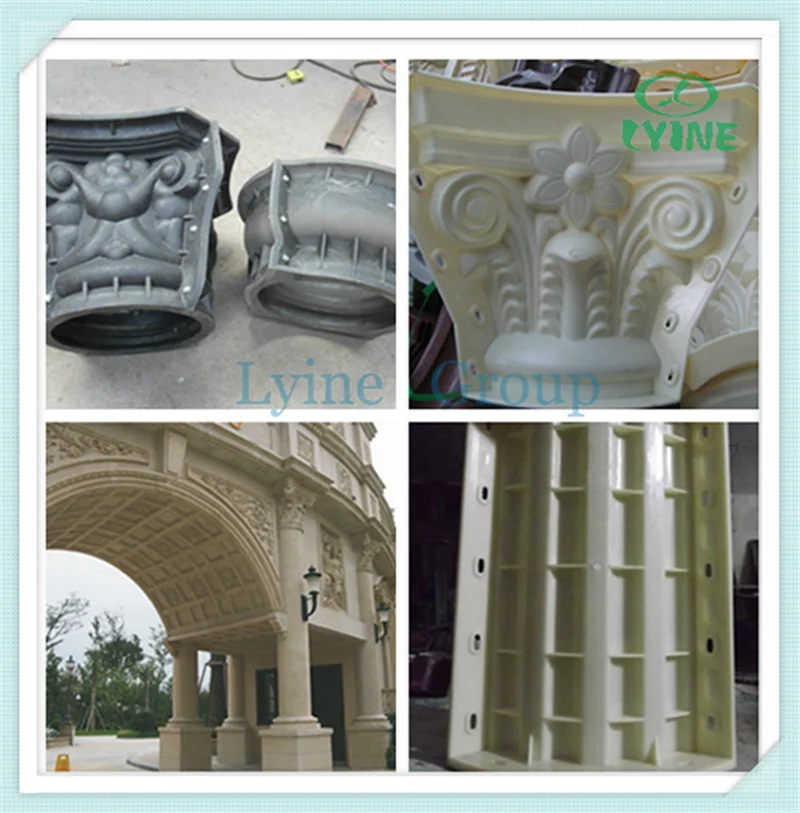 Morden luxury natural marble decoration house pillar designs for building materials from alibaba china