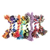 pets dogs pet supplies Pet Dog Puppy Cotton Chew Knot Toy Durable Braided Bone Rope 15CM Funny Tool