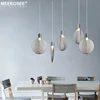 MEEROSEE New Arrival Creative Pendant Light Fitting Ping Pong Racket Shape Hanging Lamp Multi-color Optional MD85937
