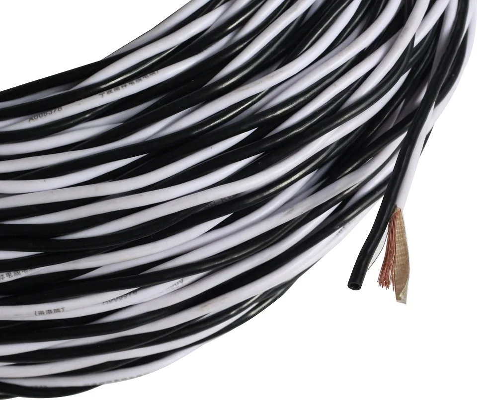 Nh Rvs 2x1.5 Fireresistant Pvc Insulated Twisted Copper Electric Wire