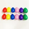Custom colors colorful easter eggs assorted bright colors plastic easter egg