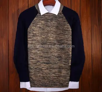 2016 2017 Western New York Mens Raglan Sleeve Vintage Handmade Knit Pullover , Buy Handmade Knit Pullover,Pullover Knitting Models For Men,Knitted