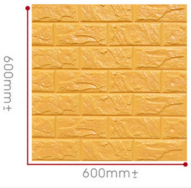 جديد نمط 3d pe رغوة رغوة تصميم ديكور 3d الطوب بلاط الحائط خلفية/الجدار