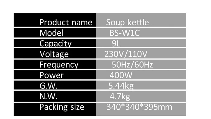 Restaurant Electric soup boiler/ Buffet Soup Warmer For sale