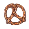Custom Factory Pretzel Pool Float Summer Fun Inflatable Pretzel 58 Inches Swim Pool or Beach Toys Inflatable Pool Float